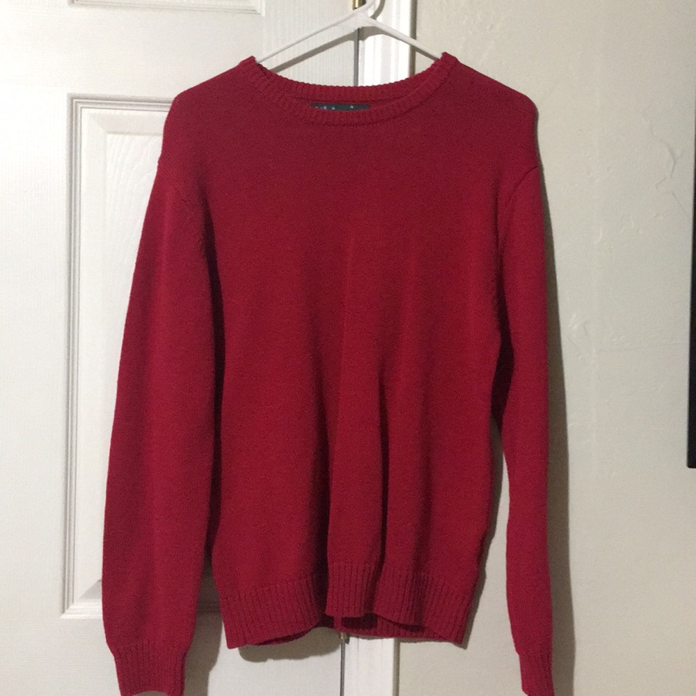 Red sweater
